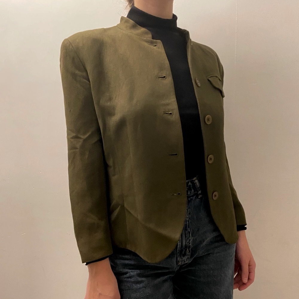 Vintage Blazer Liz Claiborne Made In 🇺🇸 - Picture 2 of 6